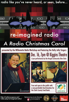 A Radio Christmas Carol 2015 poster