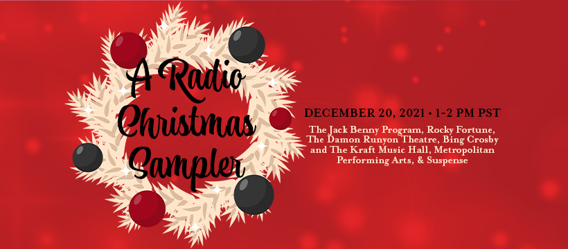 Radio Christmas Sampler landscape poster 2021