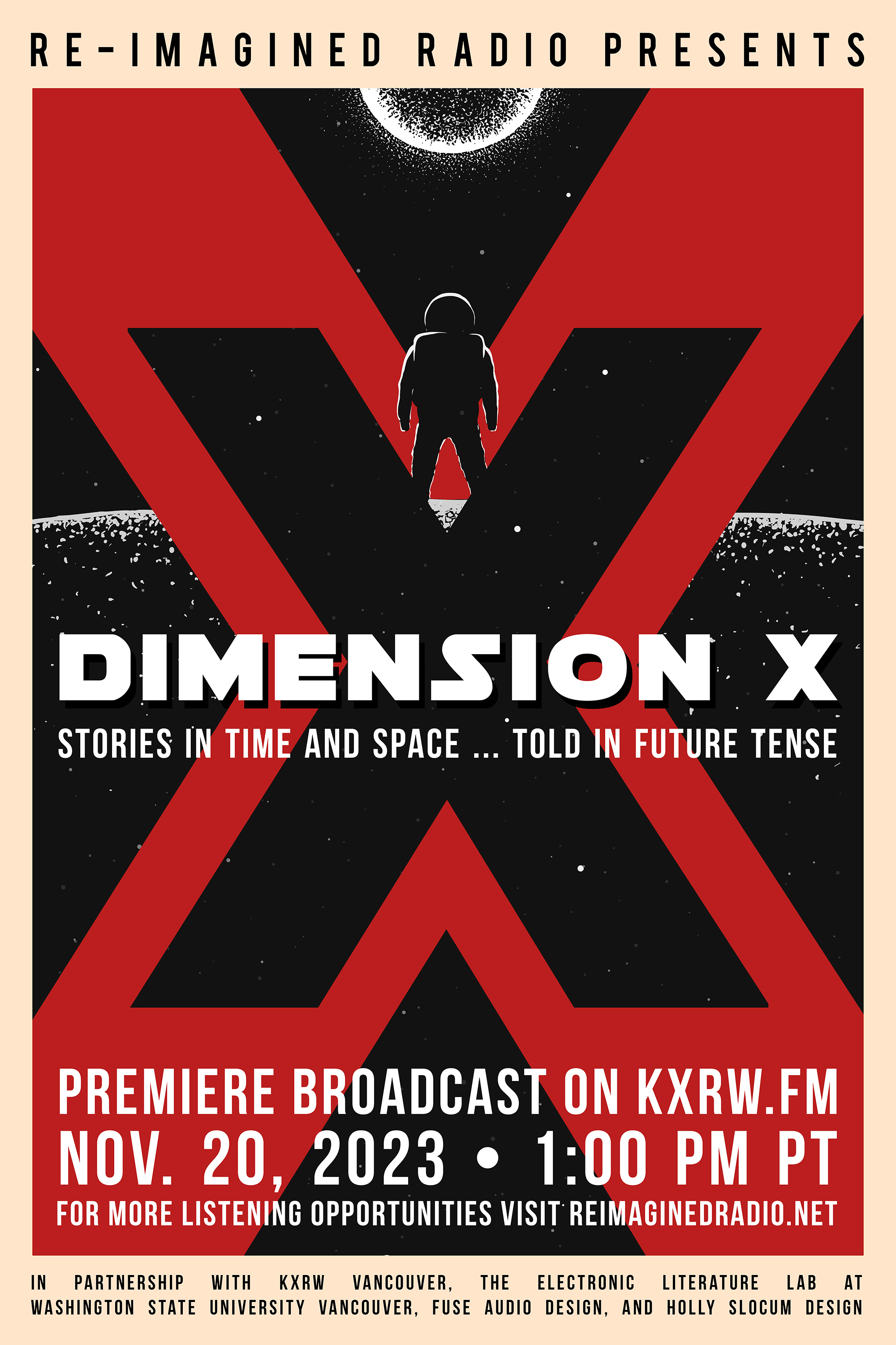 Dimension X full poster graphic