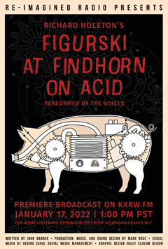 Figurski at Findhorn on Acid web poster