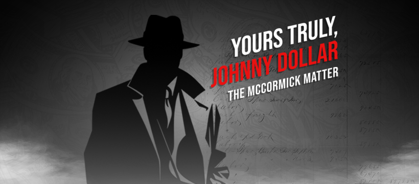 Johnny Dollar cover graphic