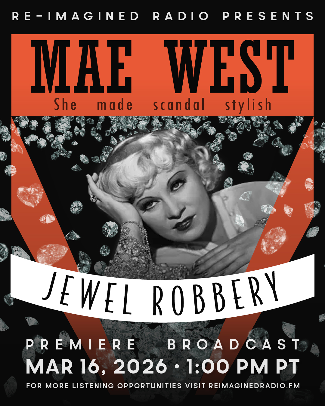 Mae West Jewel Robbery web graphic